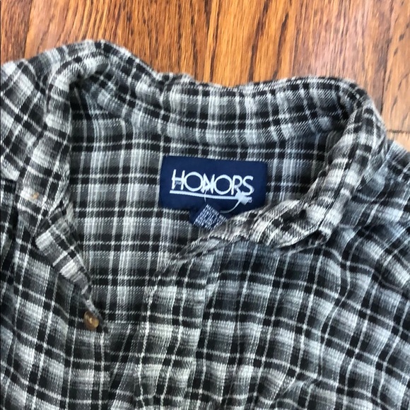 Oversized flannel button down medium - Picture 2 of 4